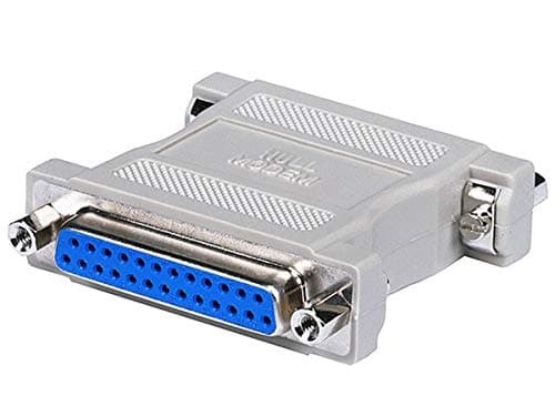 Monoprice DB25 Null Modem Adapter