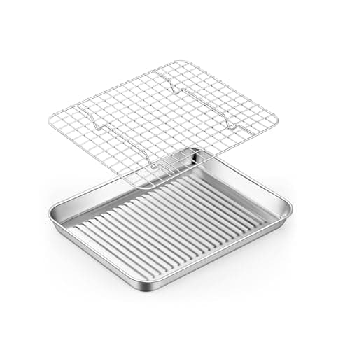 TeamFar Toaster Oven Pan Set