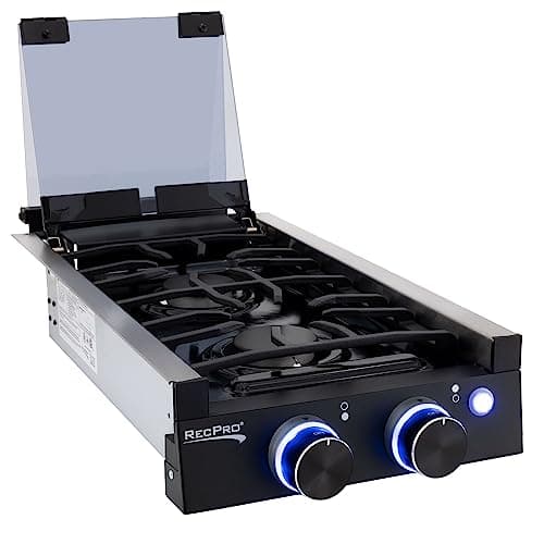 RecPro RV Gas Cooktop