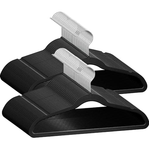 TechZoo 50 Kids Velvet Hangers