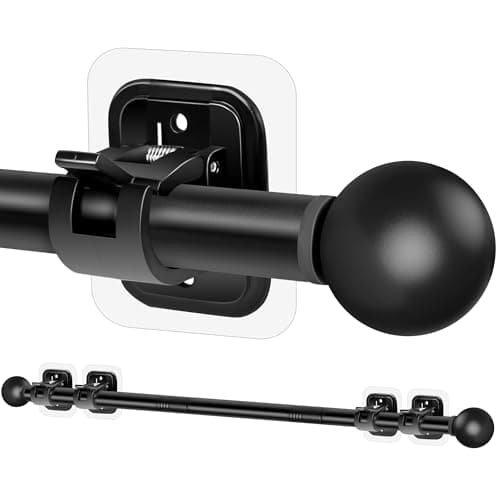 Tidisort No Drill Curtain Rod