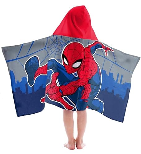Jay Franco Spiderman Hooded Towel