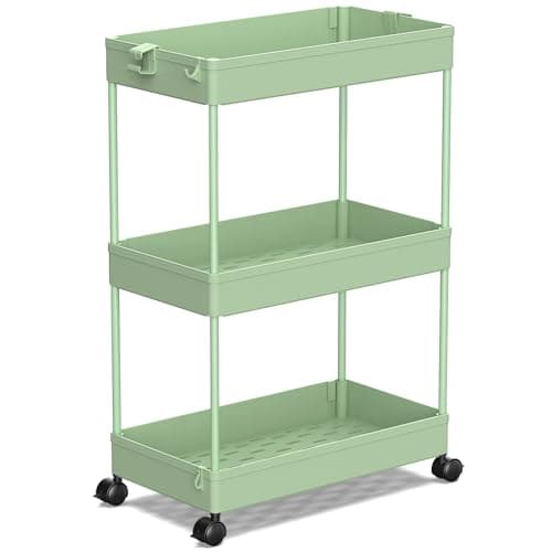 SPACEKEEPER Rolling Storage Cart
