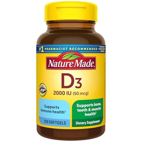 Nature Made D3 Softgels