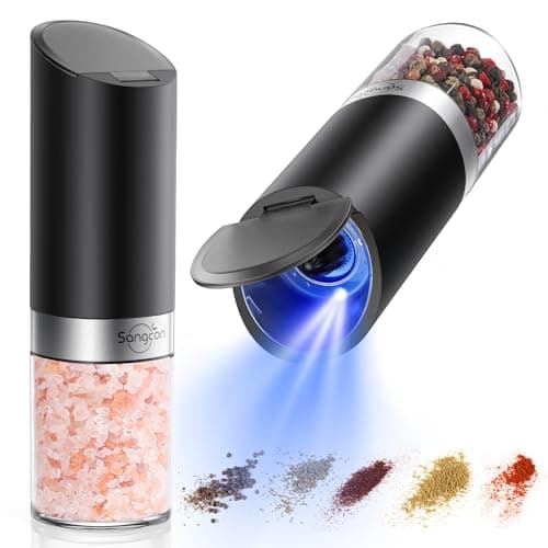 Sangcon Electric Salt and Pepper Grinders