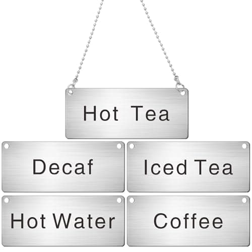 Hicarer Stainless Steel Chain Signs