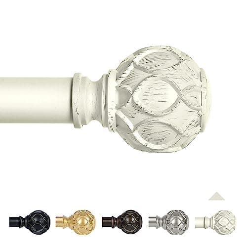 TANGWIN Curtain Rods for Windows