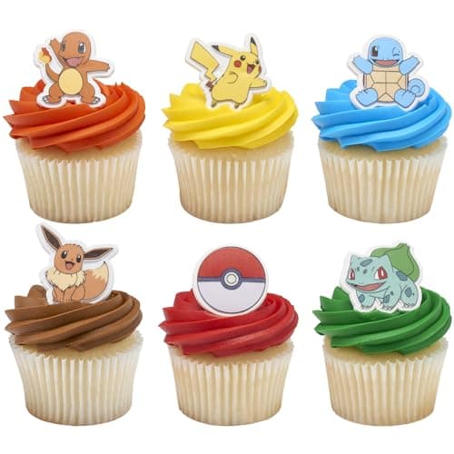 DecoPac Pokémon Cupcake Rings