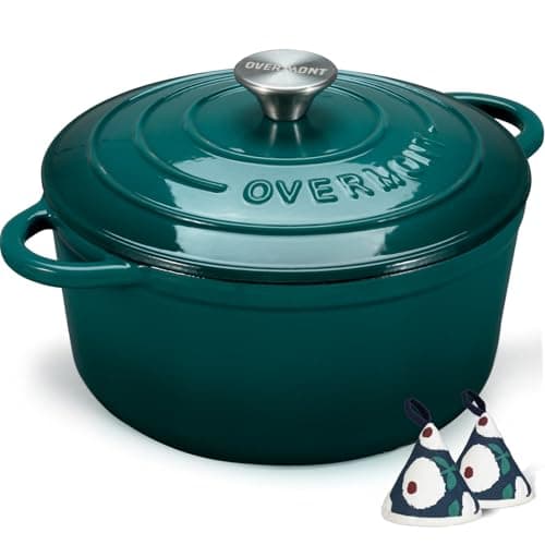 Overmont Dutch Oven 5.5QT
