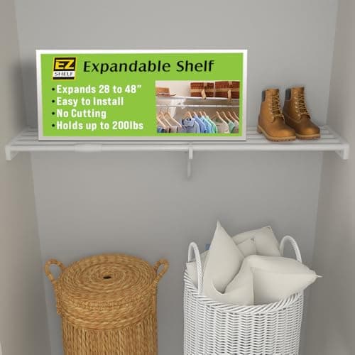 EZ Shelf - Expandable Closet Shelf
