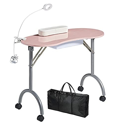 CHAOEEMY Portable Manicure Table