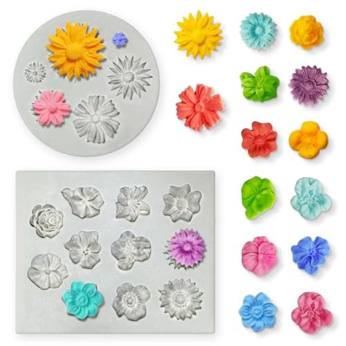 Roxjaejae Flower Silicone Molds