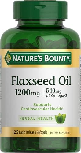 Omega-3 Flax Softgels