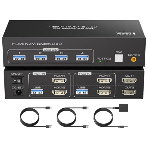 FQuanmap HDMI KVM Switch