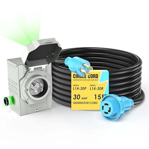CircleCord Generator Extension Cord