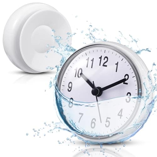 Weewooday Shower Wall Clock