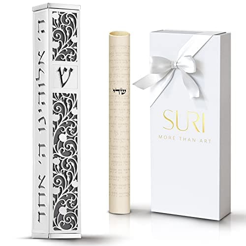 SURI Mezuzah with Jerusalem Design