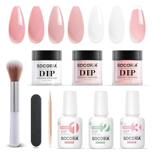 SOCORIA Dip Powder Nail Kit