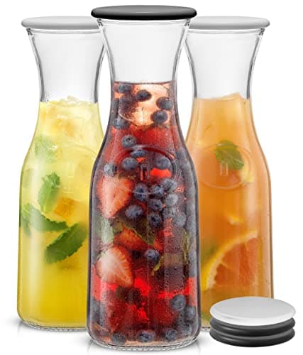 JoyJolt Glass Carafe Set