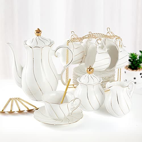 DUJUST Tea Set for 6