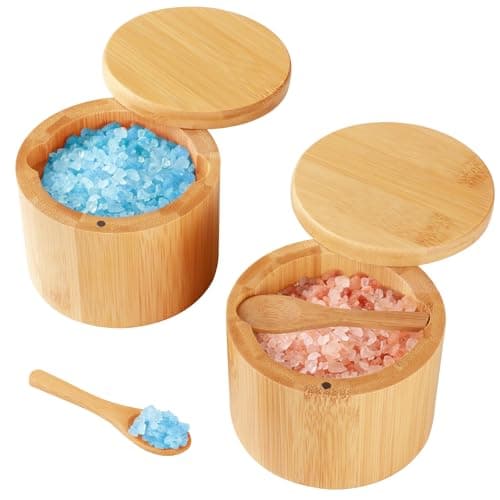 Timtopno Bamboo Salt Cellar