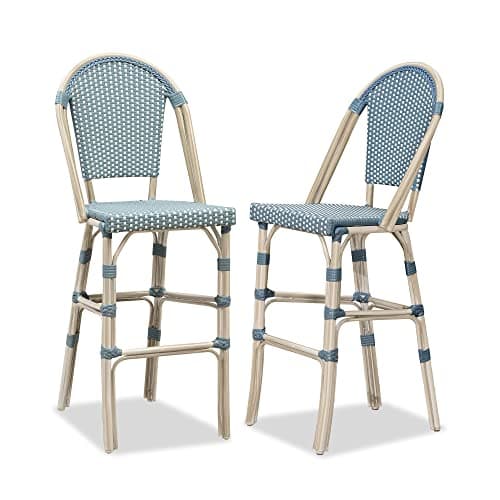 PURPLE LEAF Bar Stool Set
