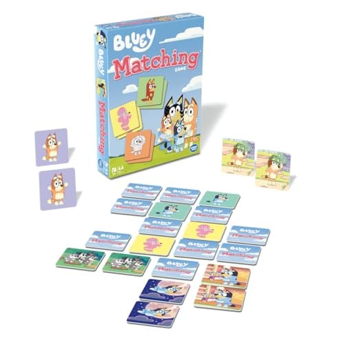 Bluey Memory Tiles