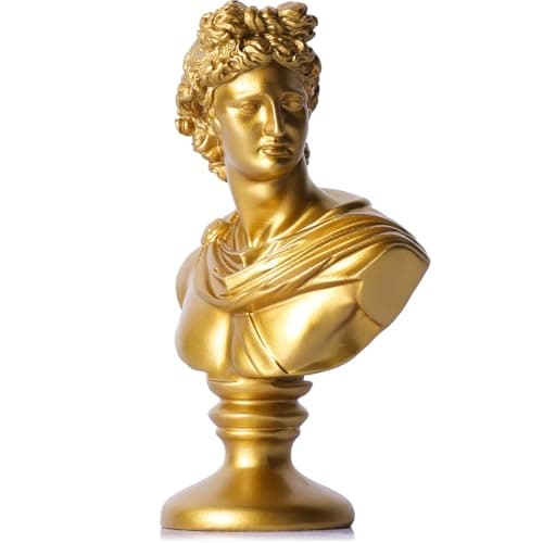 XMGZQ Apollo Bust Statue