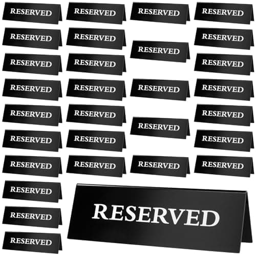 TAICHEUT Reserved Table Signs