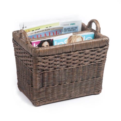 The Basket Lady Magazine Basket