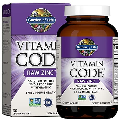 Raw Zinc & Vitamin C Capsules