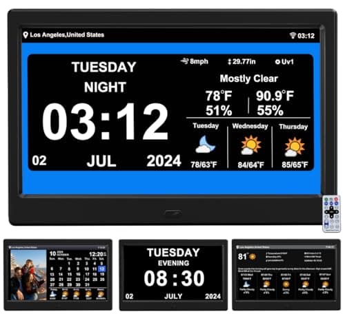 TIMEMOON Digital Weather Clock
