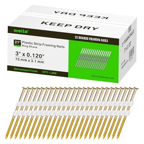 3-Inch Ring Shank Nails