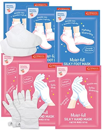 DERMAL Foot Socks & Hand Gloves
