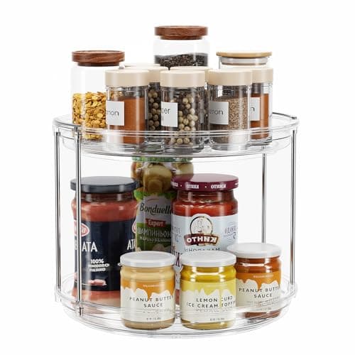 LAMU 2 Tier Lazy Susan