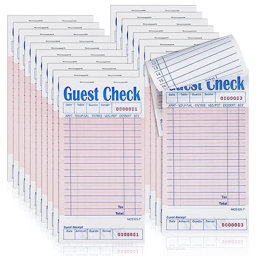 Rcybeo Guest Check Pads