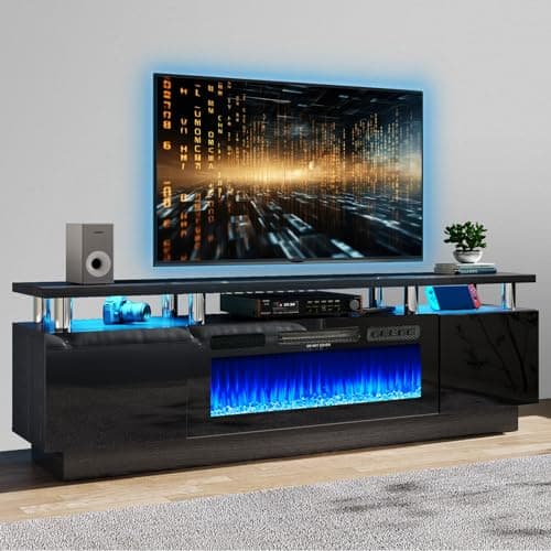 oneinmil 70" Electric Fireplace TV Stand