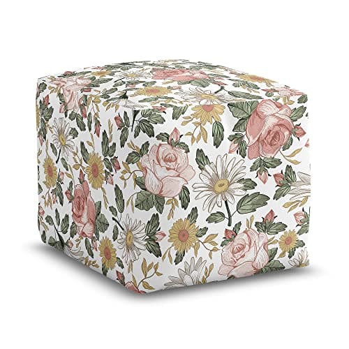 Sweet Jojo Designs Ottoman Pouf Cover