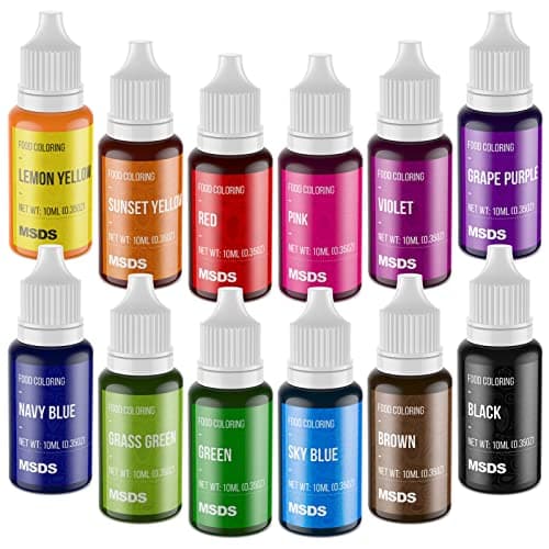 Cherrysea Food Coloring Set