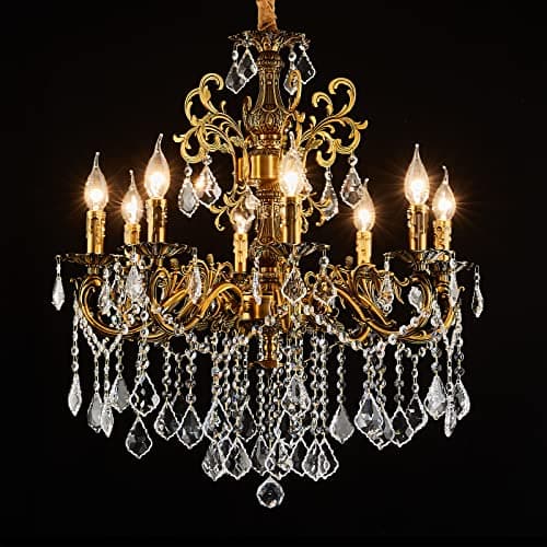 Homeooze Candle-Style Crystal Chandelier
