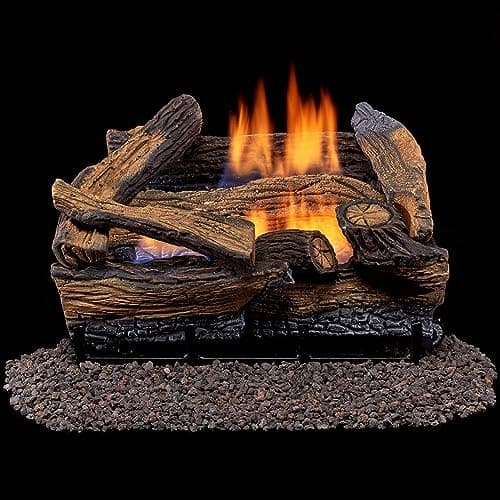 Duluth Forge Dual Fuel Fireplace Logs