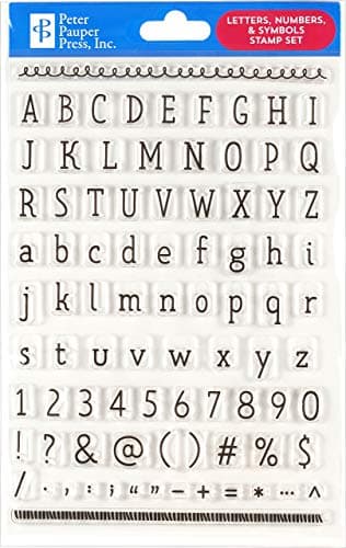 PETER PAUPER PRESS Alpha Set