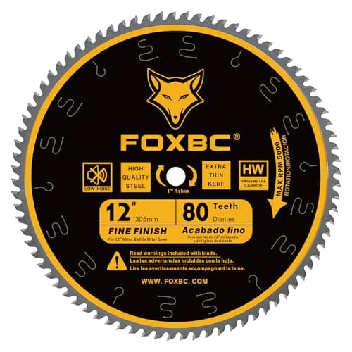 12-Inch Fine Finish Blade