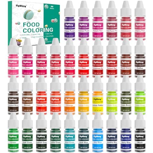 SigWong Food Coloring Set