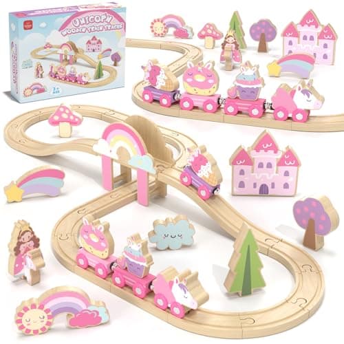 Unicorn Fairy Train Set