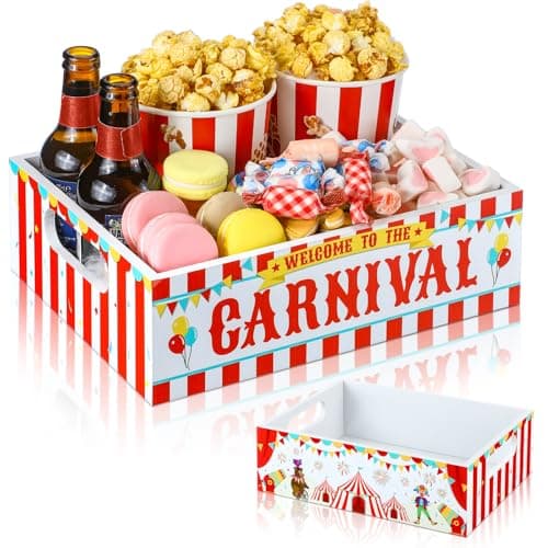 GlikCeil Carnival Party Trays