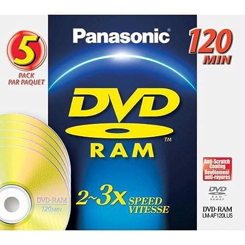 Panasonic DVD-RAMs