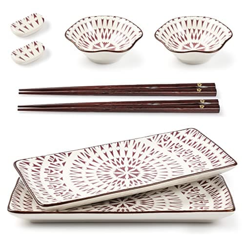 Mallyu Sushi Plates Set