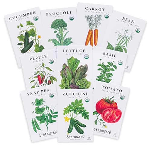 Sereniseed Vegetable Seeds 10-Pack