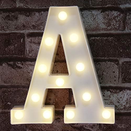 Pooqla Letter Lights